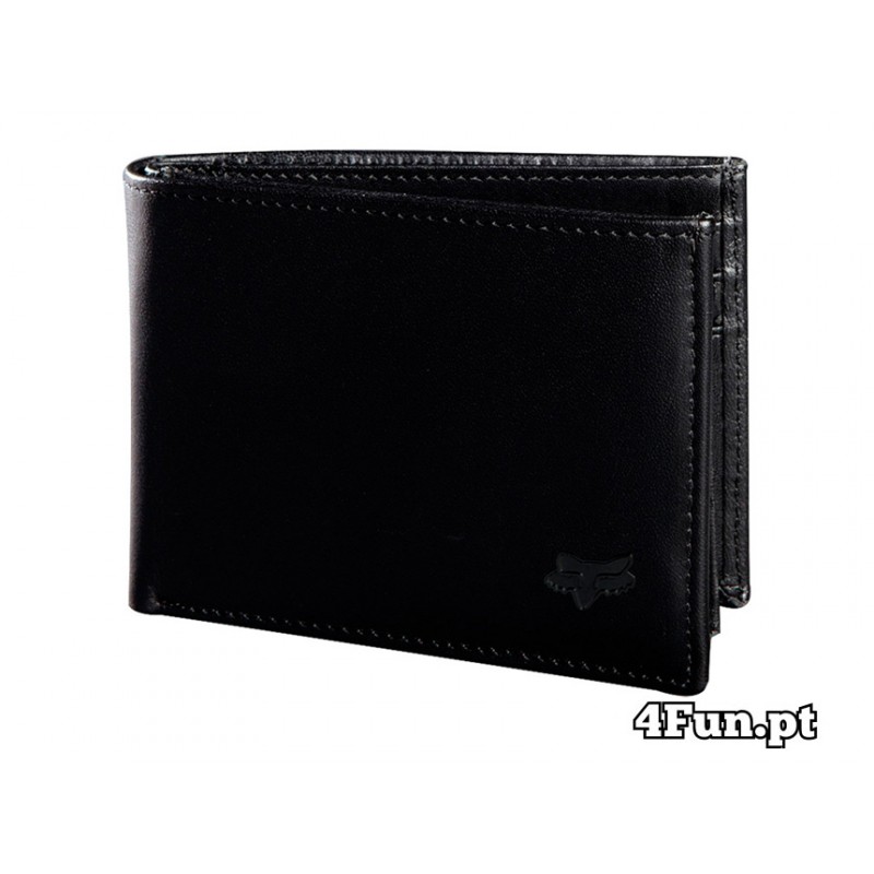 CARTEIRA FOX BULLET BIFOLD BLACK